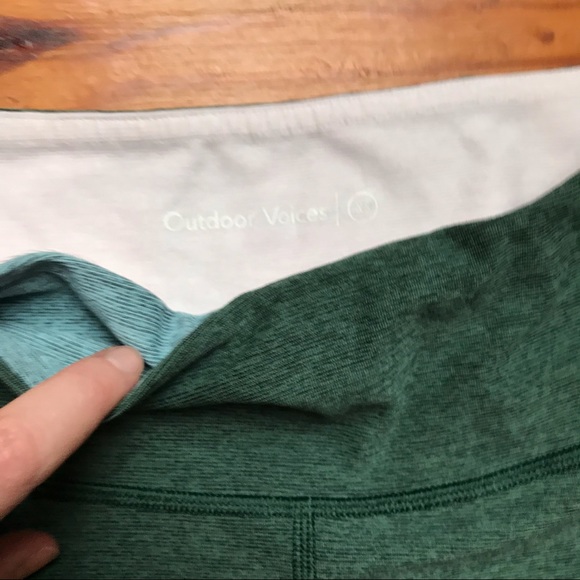 Outdoor Voices Tri-Tone Bra and Leggings, NWOT XS - Picture 7 of 16